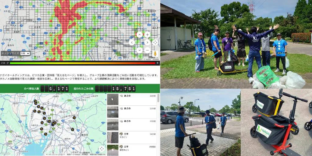 Nagai Holdings Eco Style Club visualization page