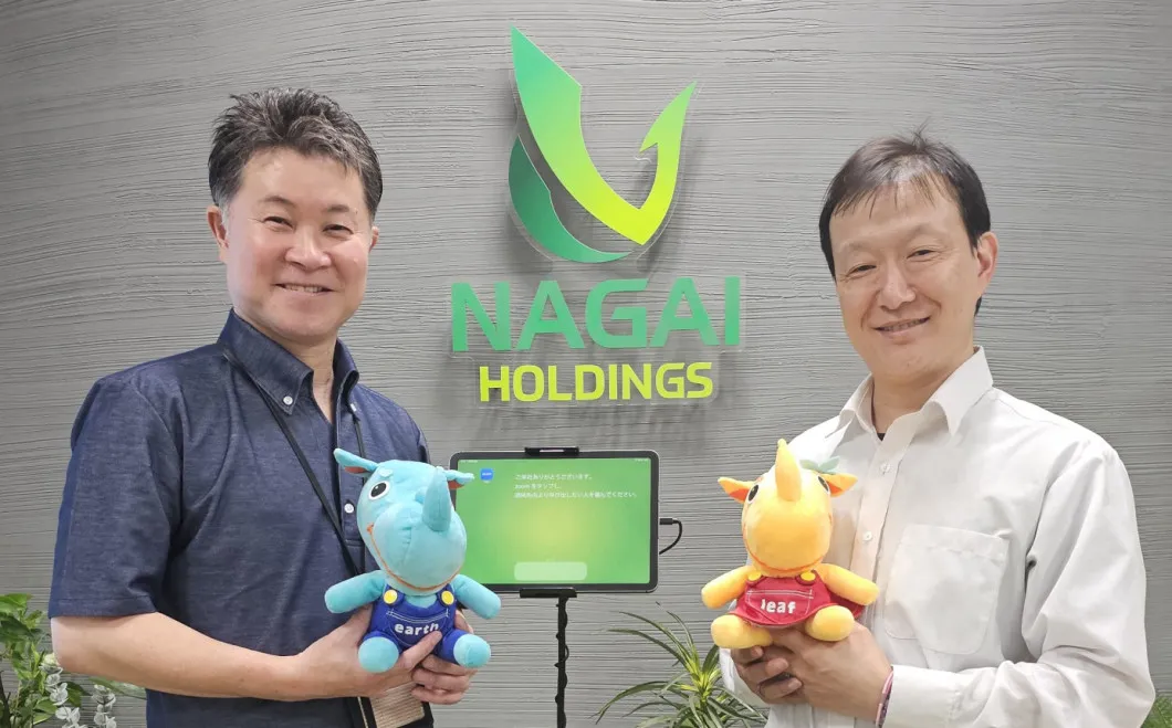 Nagai Holdings: Ogura, Head of the Sustainability Promotion Office, and a manager of the Corporate Department