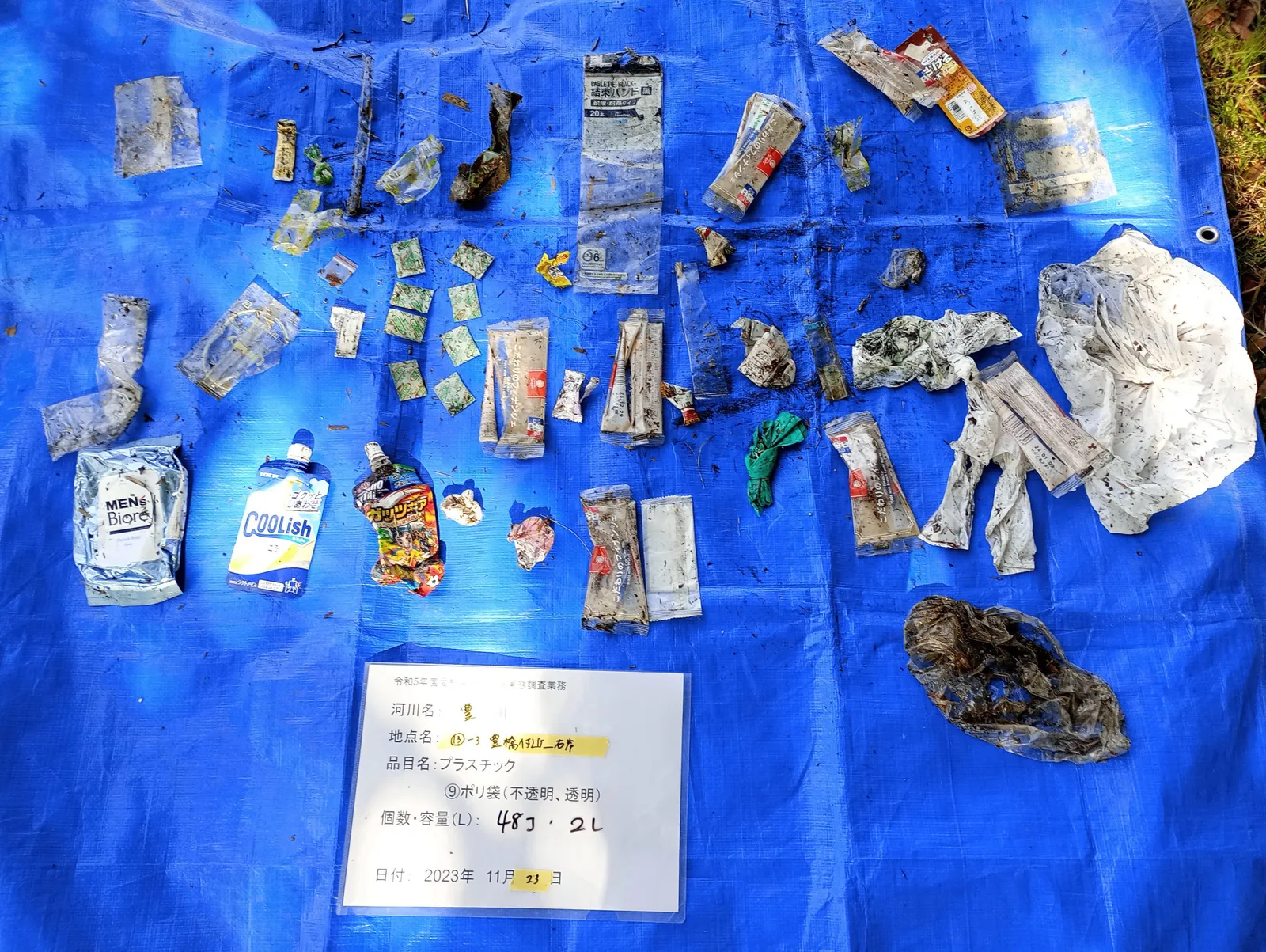 愛知県の河川ごみ実態調査